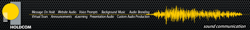 Holdcom-Message On Hold and Professional Audio Production